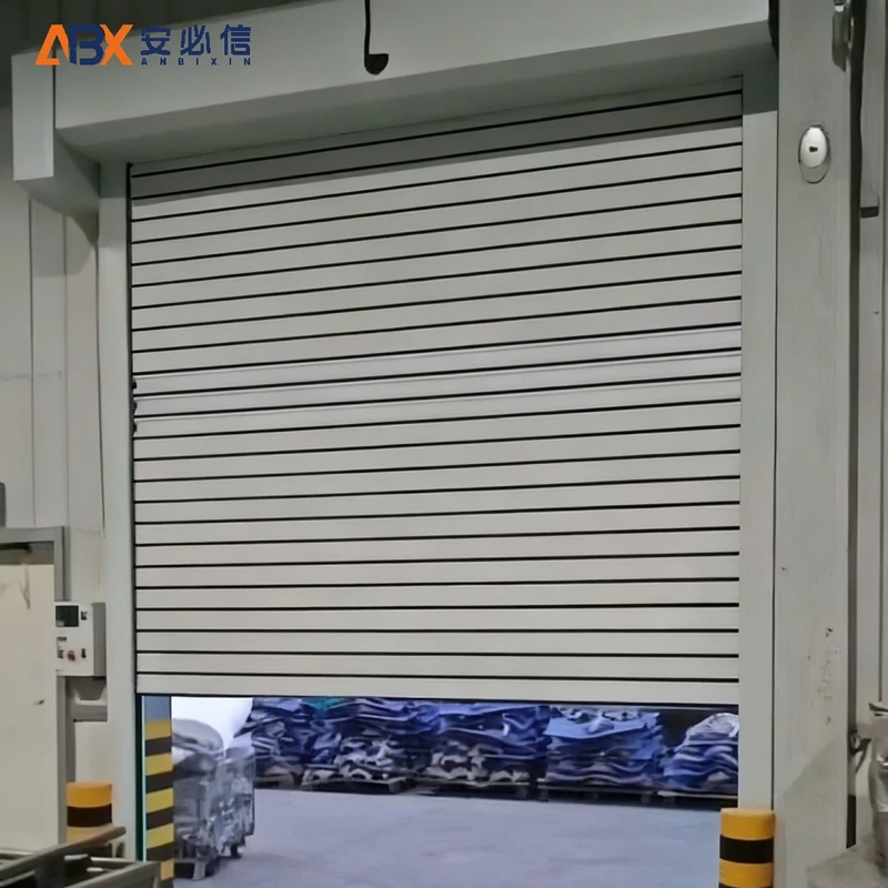 四平螺旋式快速门